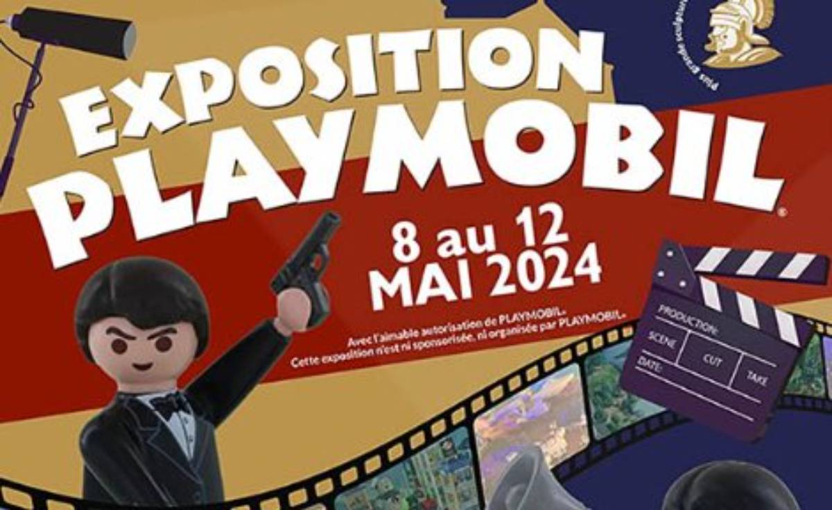Affiche Exposition Playmobil