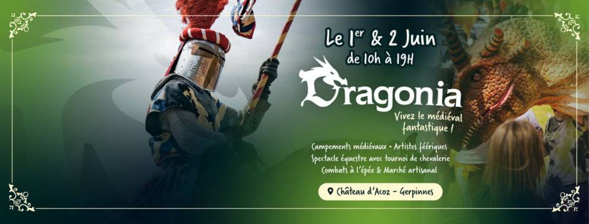 Affiche Dragonia 2024 Affiche Dragonia 2024
