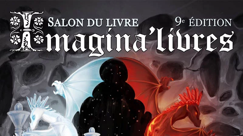 Affiche Imagina'Livres 2025 - 9ème édition du Festival des littératures de l'imaginaire
