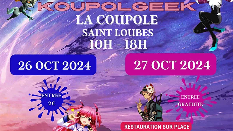 Affiche Koupolgeek 2024 Affiche Koupolgeek 2024