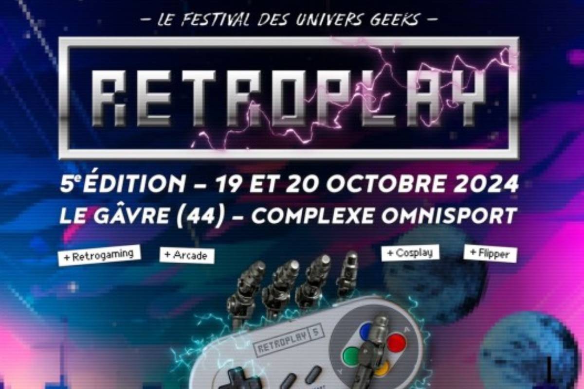Affiche Festival Retroplay 2024 Affiche Festival Retroplay 2024