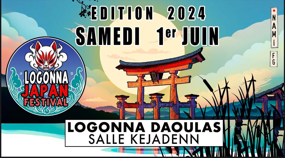 Affiche Logonna Japan Festival 2024 Affiche Logonna Japan Festival 2024