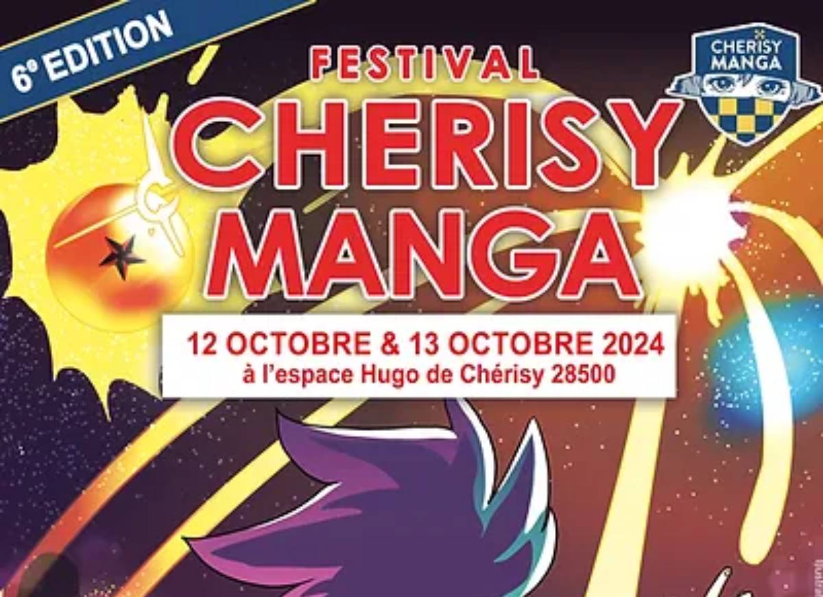 Affiche Festival Chérisy Manga 2024
