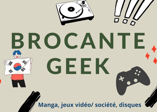 Affiche Brocante Geek Amillis Affiche Brocante Geek Amillis