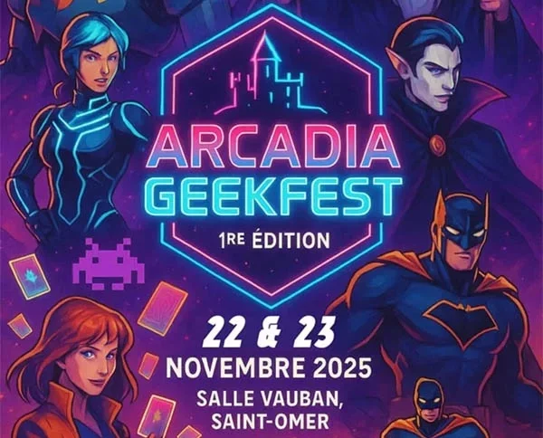 Affiche  Arcadia GeekFest