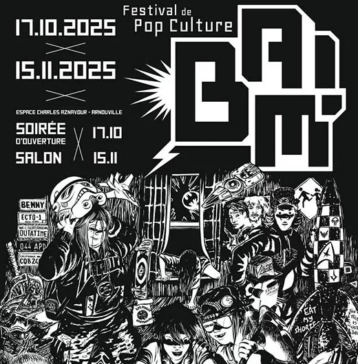 Affiche BAM ! Festival de pop culture