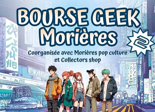 Affiche Bourse Geek de Morières-lès-Avignon
