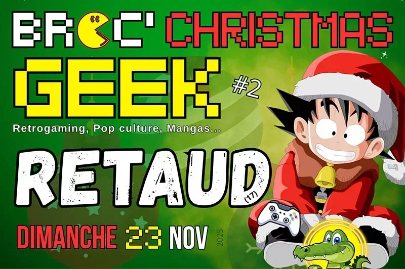 Affiche Broc' Christmas Geek Retaud