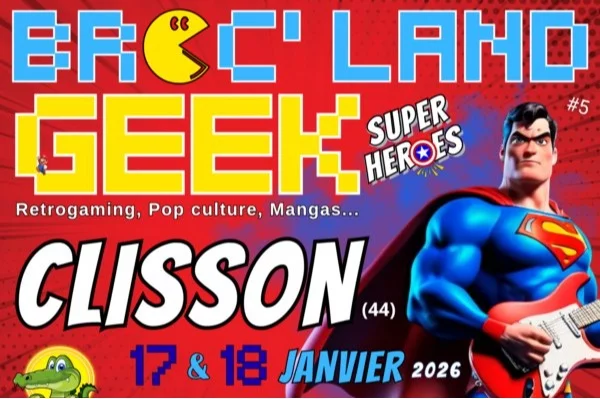Affiche Broc'land GEEK - Clisson 2026
