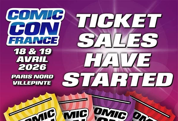 Affiche Comic Con France - festival européen de la pop culture