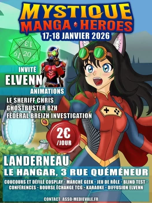 Affiche Cosplay & Geek 2026