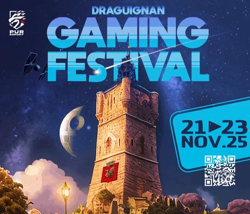 Affiche Draguignan Gaming Festival