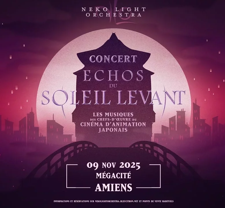 Affiche Echos du Soleil Levant by Neko Light Orchestra