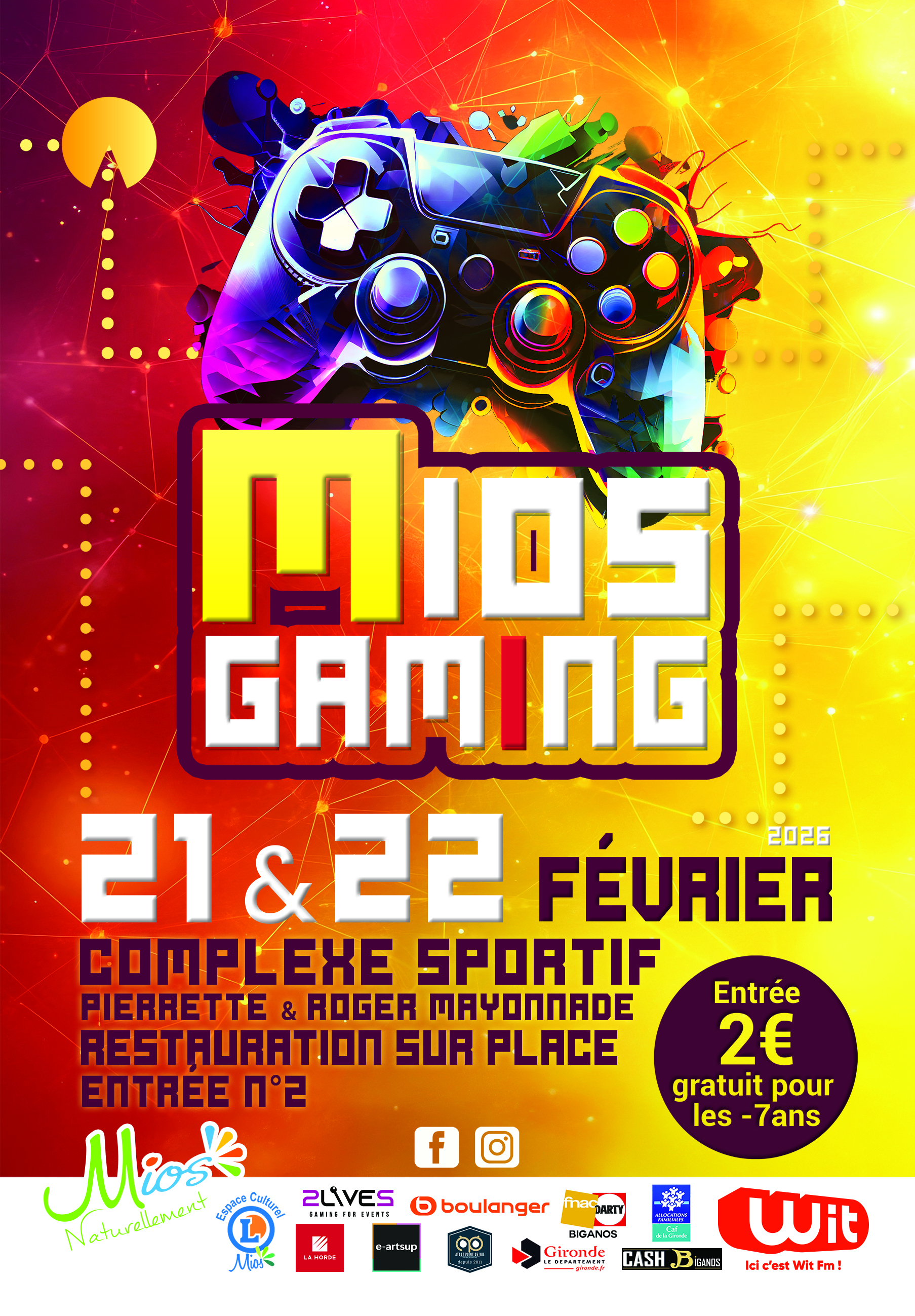 Affiche Mios Gaming 2026