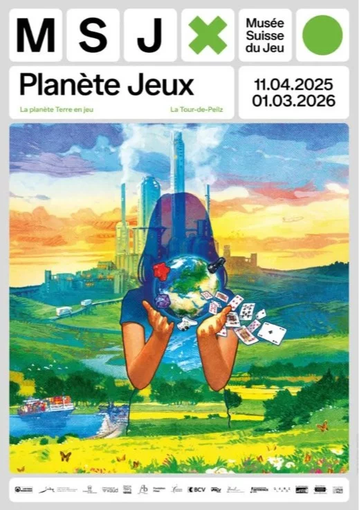 Affiche Exposition Planète Jeux 2025