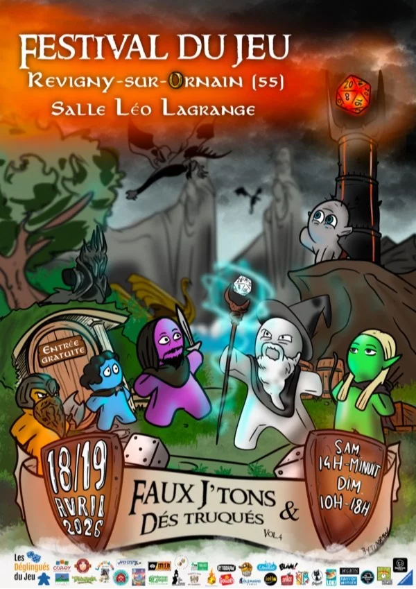 Festival du Jeu - Faux J'Tons et Dés Truqués 2026