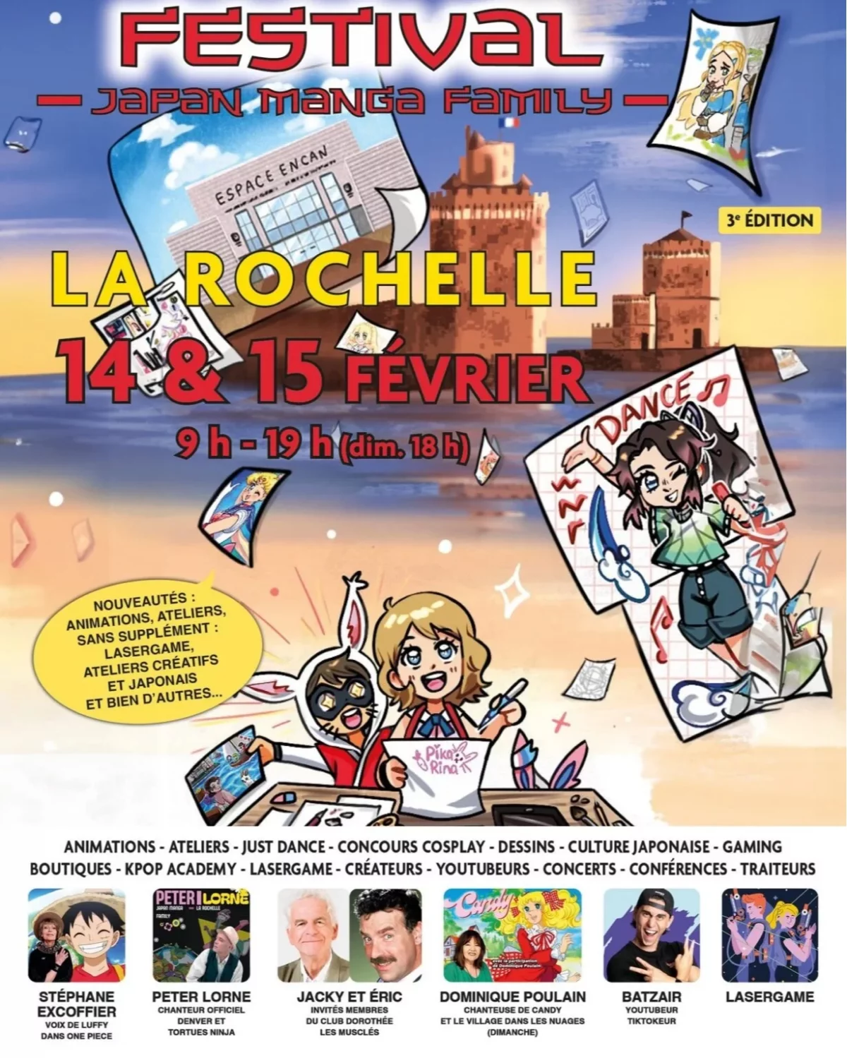 Affiche Festival Japan Manga Family 2026