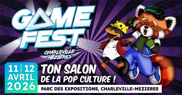 Affiche Gamefest - Charleville-Mézières