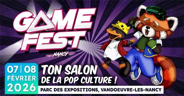 Affiche Gamefest Nancy