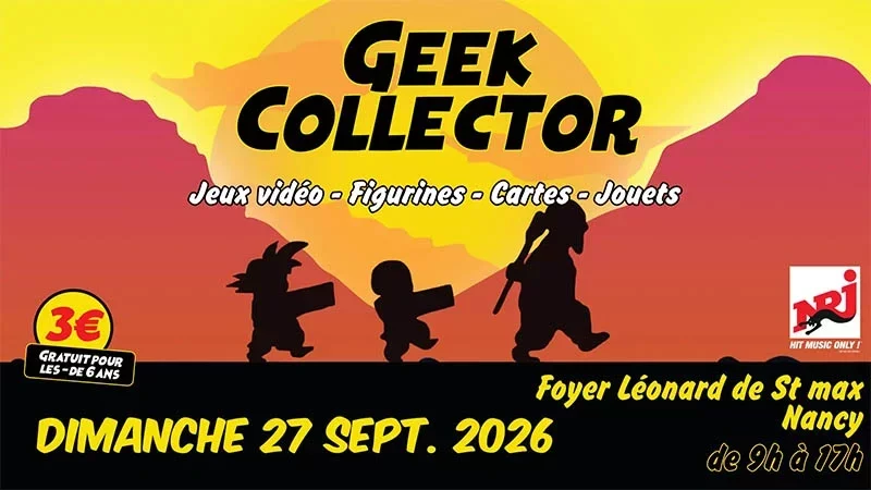 Affiche Geek Collector - Nancy 2026