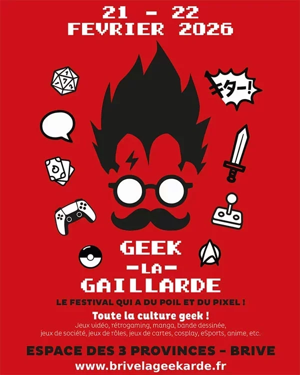 Affiche Geek la Gaillarde 2026