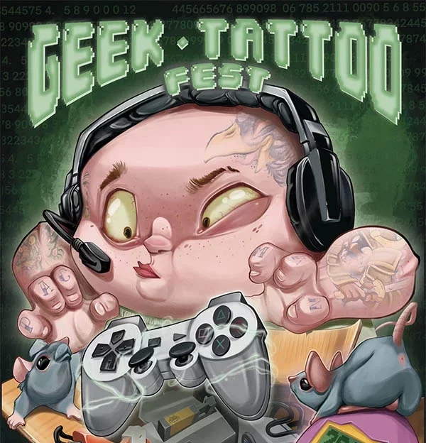 Affiche Geek Tattoo Fest
