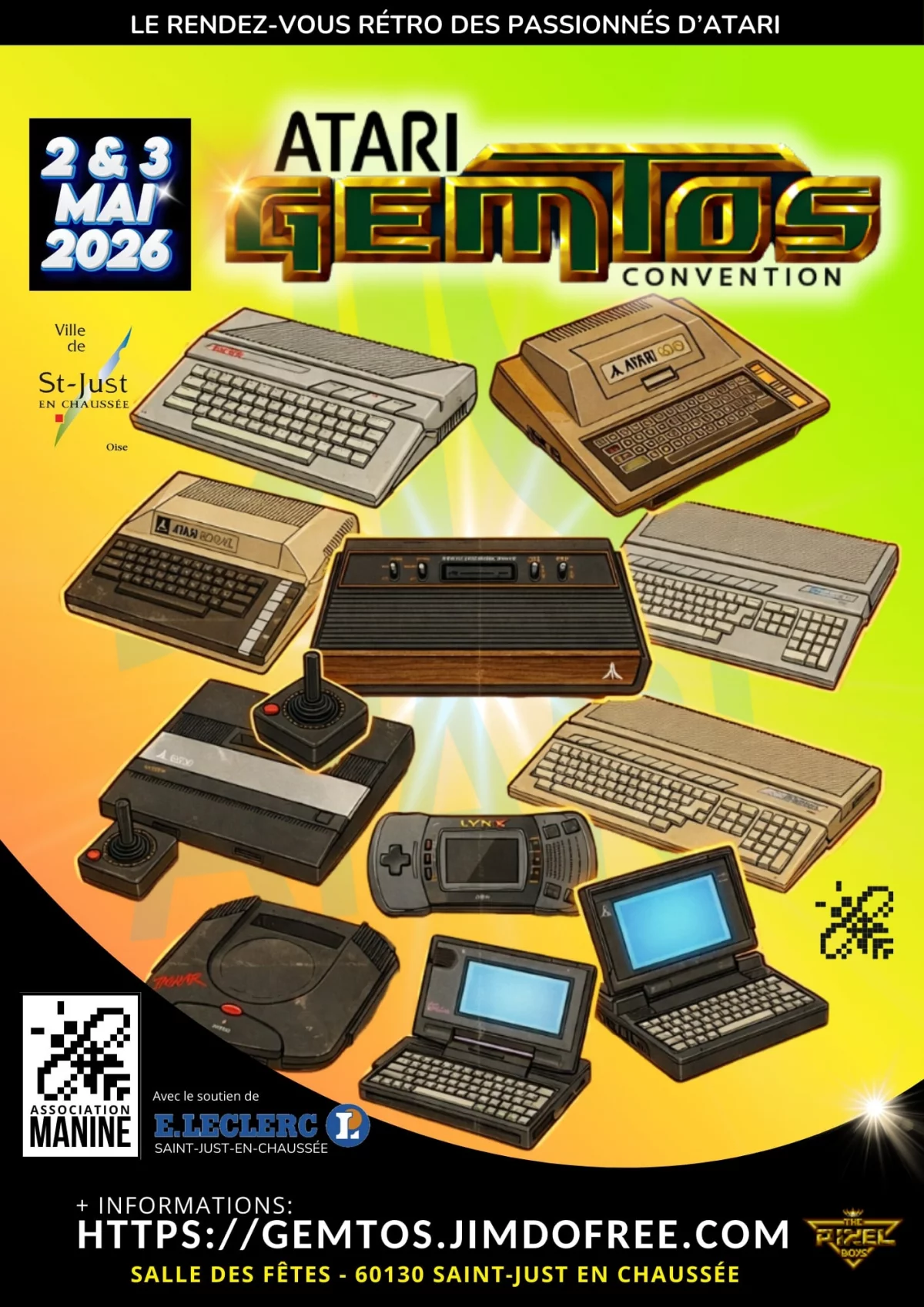 GemTos - rendez-vous des passionnés du monde Atari 2026