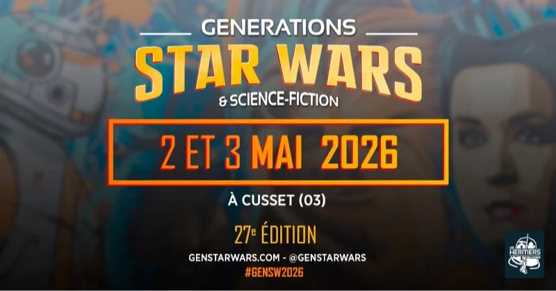 Affiche Générations Star Wars et Science-Fiction
