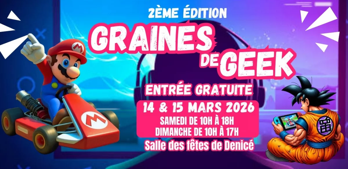Affiche Graines de Geek 2026