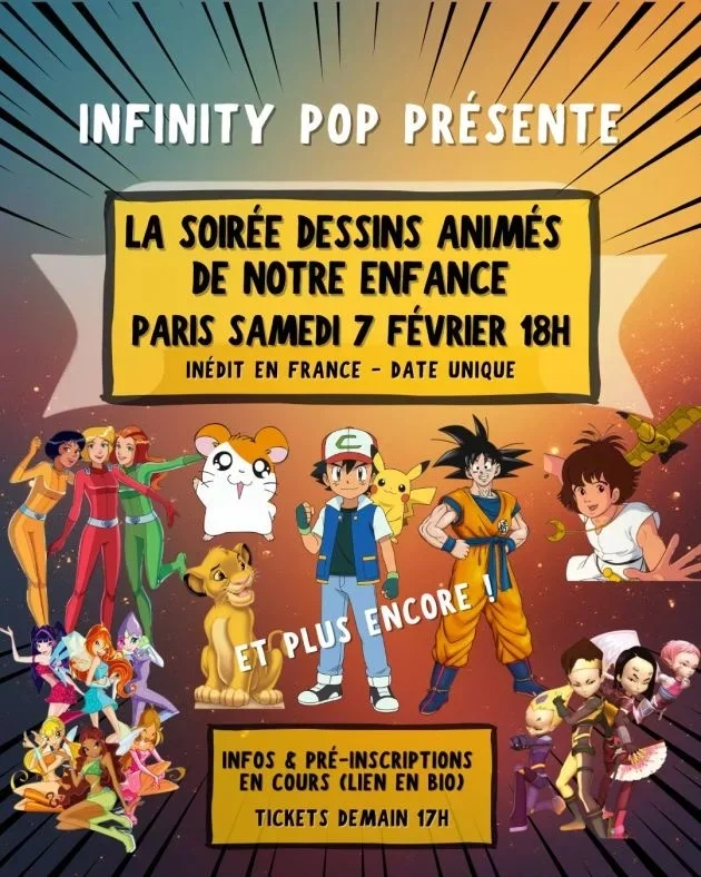 Affiche Infinity Pop 2026