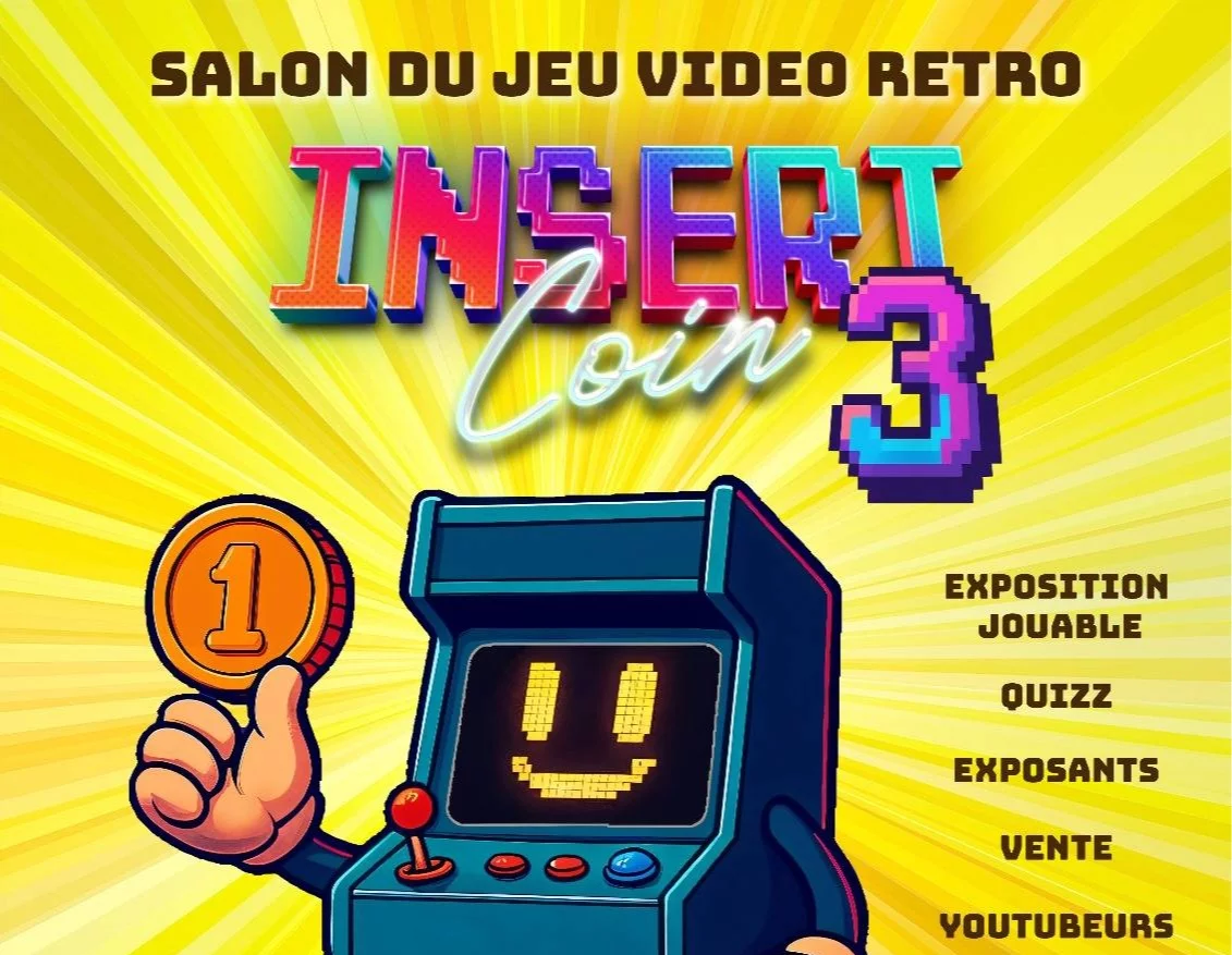 Affiche Insert Coin