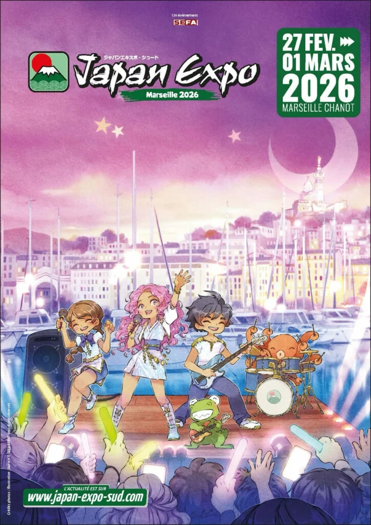 Affiche Japan Expo Marseille 2026