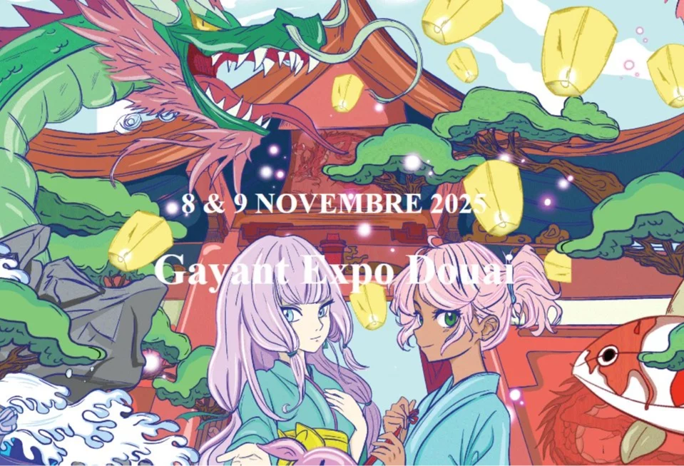 Affiche Japan Manga Wave Douai