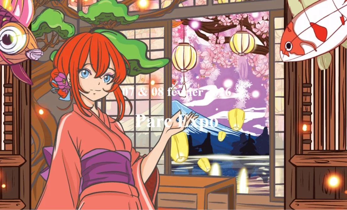 Affiche Japan Manga Wave Saint-Étienne