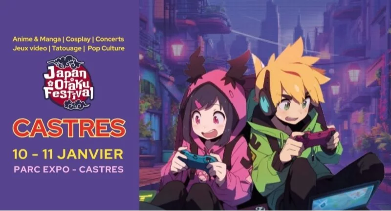 Affiche Japan Otaku Festival - Castres