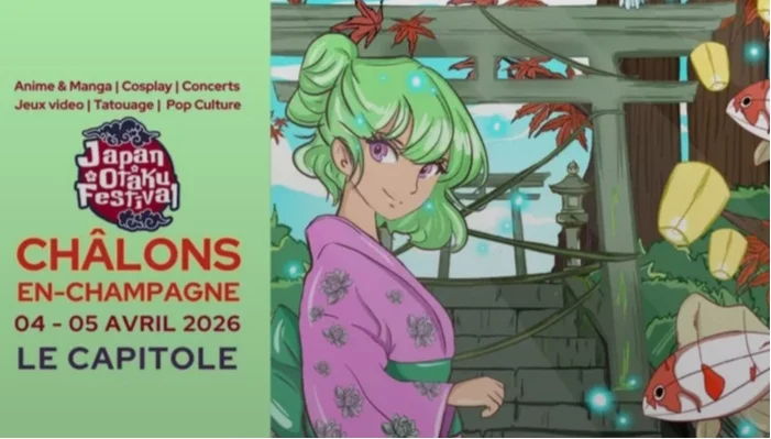 Affiche Japan Otaku Festival - Châlons-en-Champagne