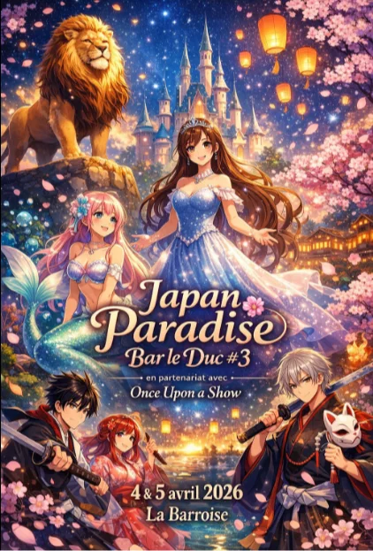 Affiche Japan Paradise Bar-le-Duc 2026