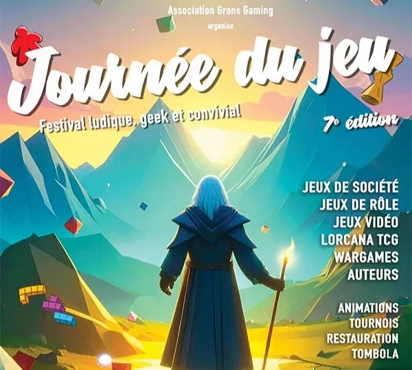Affiche Journée du jeu de Grans