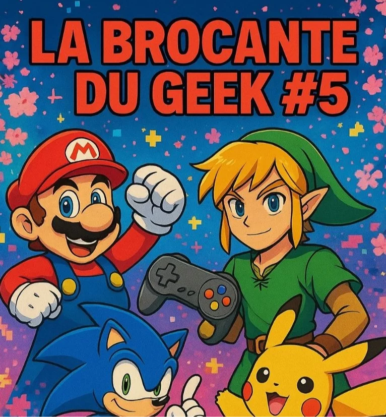 Affiche La Brocante du Geek
