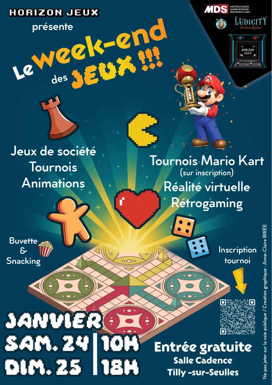 Affiche Le Week-end des Jeux 2026