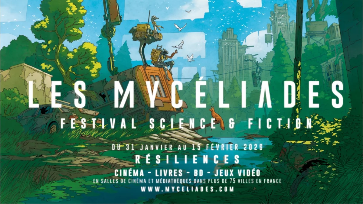 Affiche Les Mycéliades - Festival de Science-fiction 2026