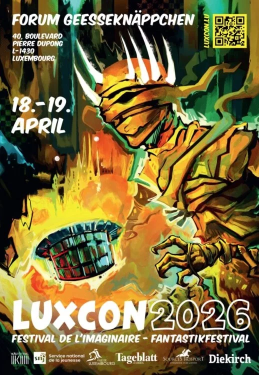 Affiche LuxCon - Festival de l'imaginaire 2026