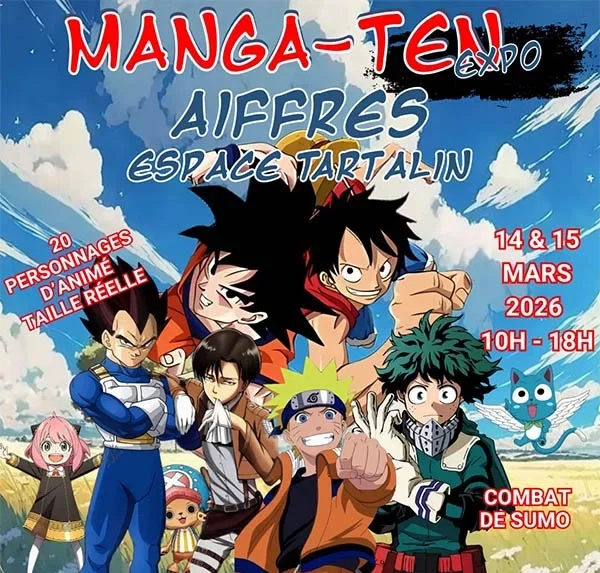 Affiche Manga-Ten-Expo 2026