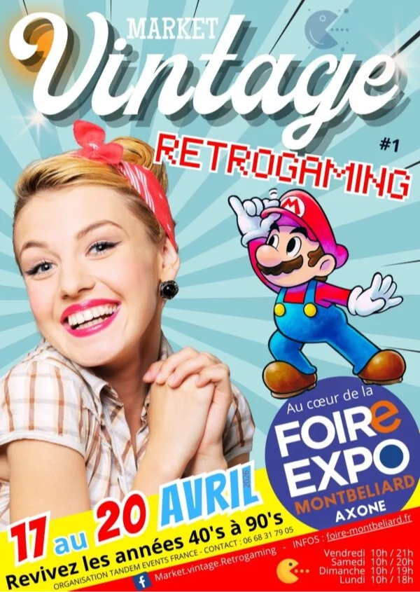 Market Vintage & Rétrogaming - Montbéliard 2026