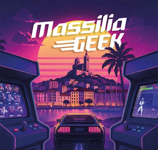 Affiche Massilia geek  Affiche Massilia geek