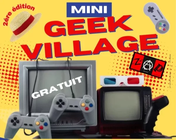 Affiche Mini Geek Village 2026