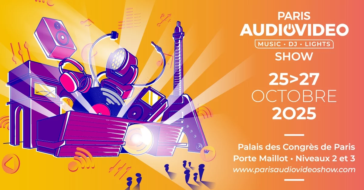 Affiche Paris Audio Vidéo Show