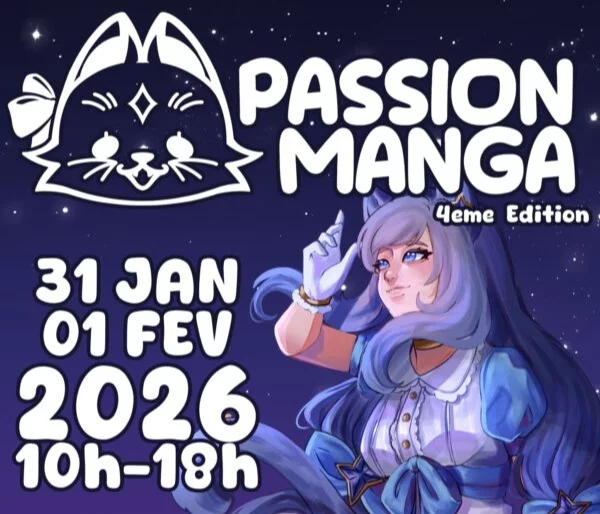 Affiche Passion Manga - Tilloy 2026