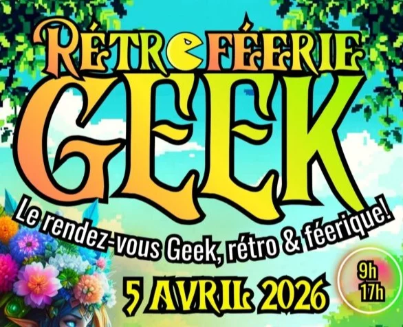 Affiche  Rétro Féerie Geek Péronnas