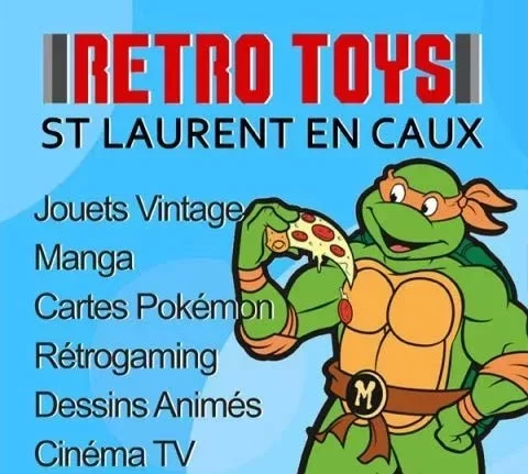 Affiche Retro Toys Saint-Laurent-en-Caux